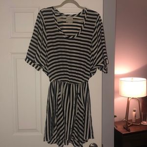 Mason by Michelle Mason silk striped mini